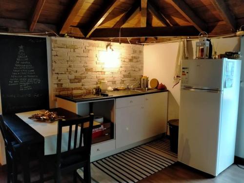 Η κουζίνα ή μικρή κουζίνα στο Casa El Sauzal