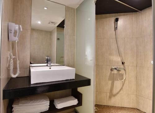 Koupelna v ubytování HOTEL HI- Chui-Yang