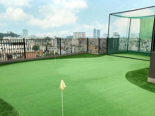 Instalaciones para jugar al golf en el hotel