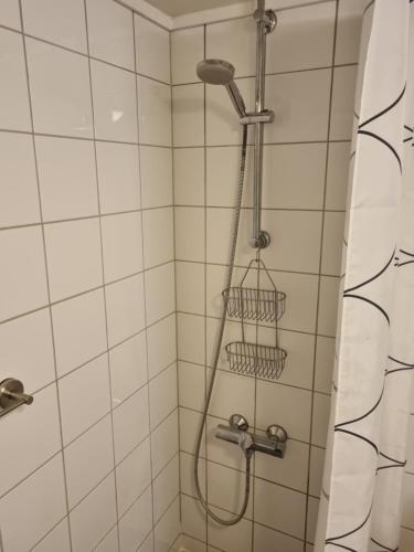 Koupelna v ubytování Brygga B&B Trondheim sentrum, privat rom i vårt hjem