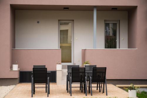 Patio nebo venkovní prostory v ubytování H30 Apartman