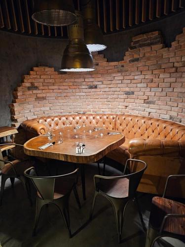 Posezení v ubytování LM art apartments