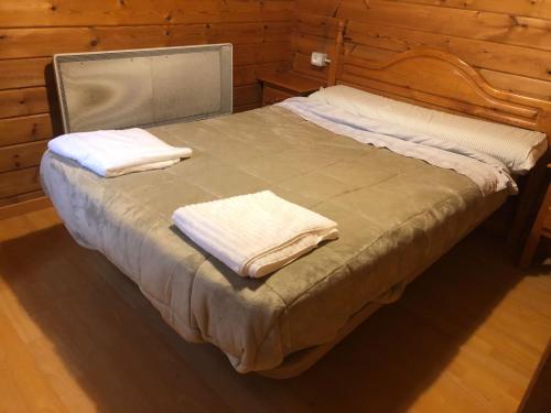 Postel nebo postele na pokoji v ubytování Camping Las Hoces