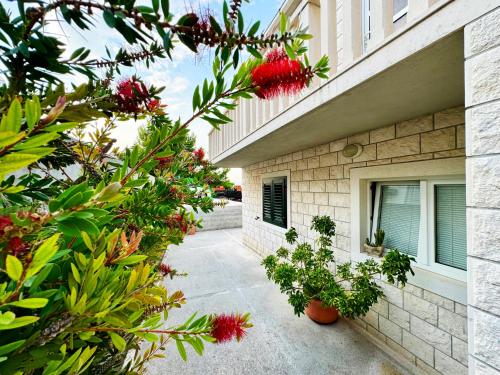 Taman di luar Apartment Baloević