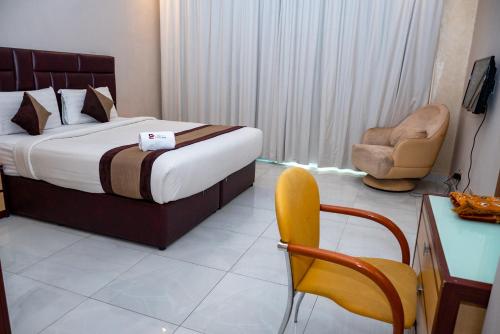 Postel nebo postele na pokoji v ubytování Excelsior Luxury Apartments