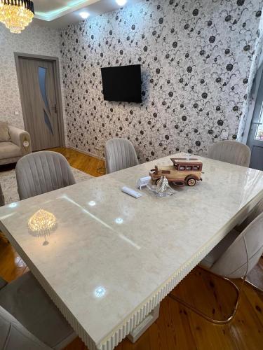 TV a/nebo společenská místnost v ubytování Modern apartment