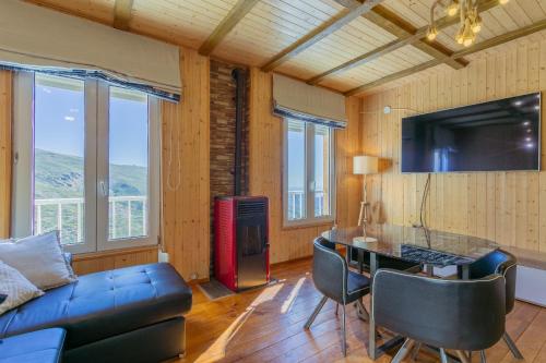 Sierra Nevada apartamento de madera muy cálido con buenas vistas y WiFi