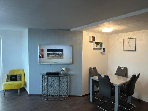 TV a/nebo společenská místnost v ubytování The penthouse