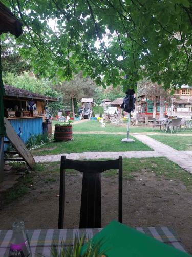 Jardín al aire libre en Etno selo Dukat