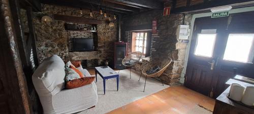 Ruang duduk di CASA DEL CURA