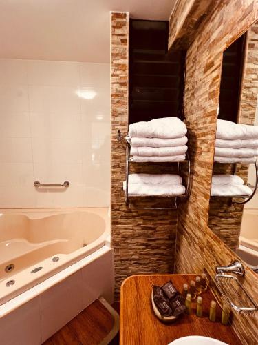 Koupelna v ubytování PisonayMapiHotelBoutique