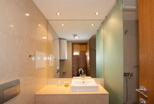 Апартаменти Малина tesisinde bir banyo