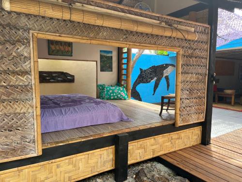 Fare BAMBOO avec PALAPA et piscine partagée