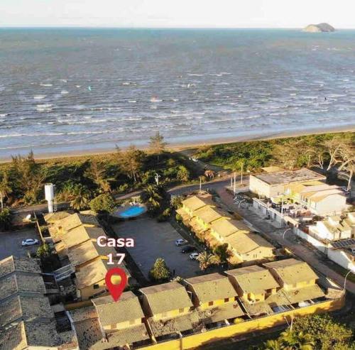 Landskap semula jadi dekat dengan rumah percutian