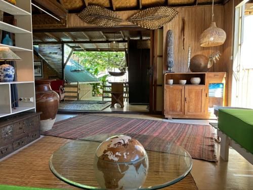 French Polynesia Secret House avec jacuzzi et piscine partagée