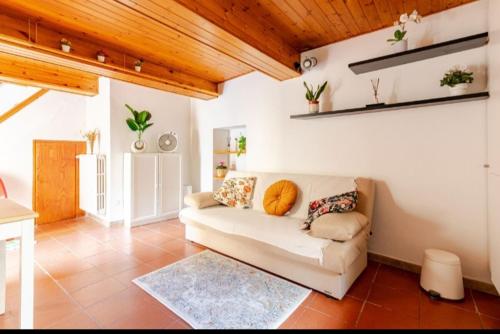 Ein Sitzbereich in der Unterkunft Casa romantica vicino al centro di Firenze