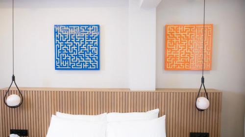 Ένα ή περισσότερα κρεβάτια σε δωμάτιο στο BeL LETTO HOTEL