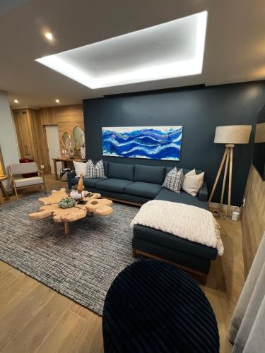 Luxury Penthouse in Herolds Bay - Newly Refurbishedにあるシーティングエリア