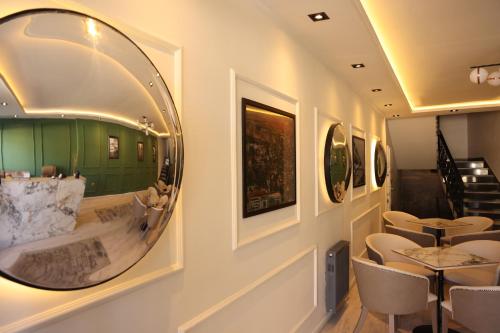 Posezení v ubytování Hotel Cleon