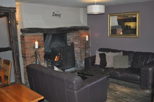 A seating area at Queenshead Inn 