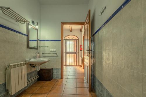 Koupelna v ubytování Casa Mirador de los Tomillos