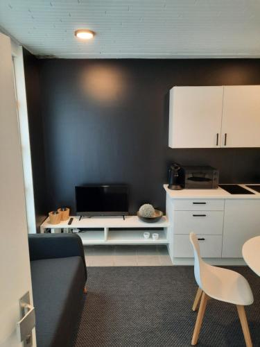 Η κουζίνα ή μικρή κουζίνα στο Trendy apartment Merchtem