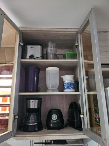Cuisine ou kitchenette dans l'établissement Flêbeach