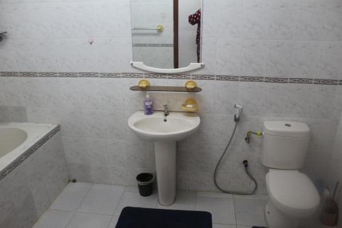 Koupelna v ubytování Souillac-Guest House