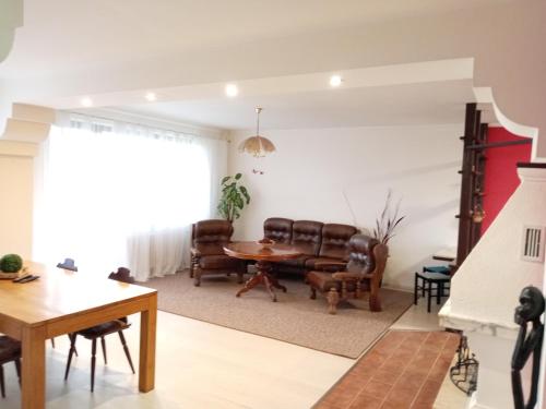 Ruang duduk di Apartments Alena - Karlovy Vary