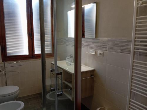 Koupelna v ubytování Casa Cardula