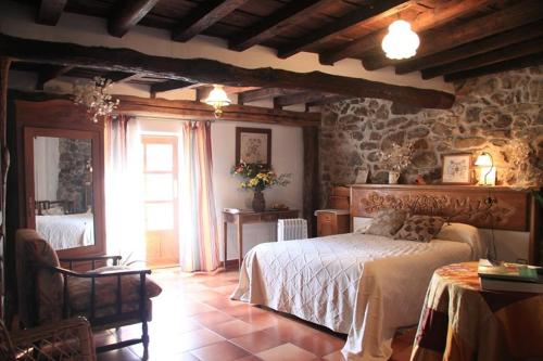 Postel nebo postele na pokoji v ubytování Casa Lucia