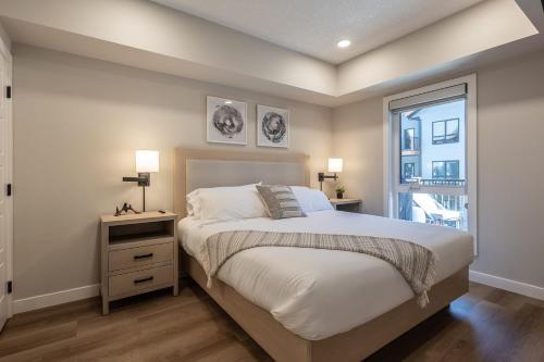 Кровать или кровати в номере La Sombra at Sparrowhawk Lodge Brand New 2Bd