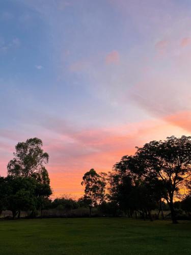 Blick auf den Sonnenuntergang/Sonnenaufgang von des Ferienhauses aus oder aus der Nähe