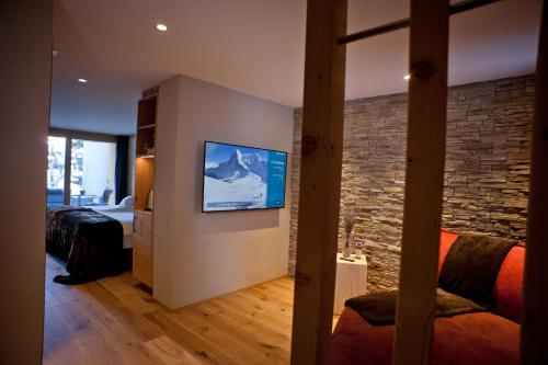 Eiger Mountain & Soul Resortにあるテレビまたはエンターテインメントセンター