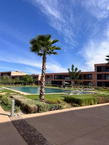 Πισίνα στο ή κοντά στο Luxueux appartement Golf Noria