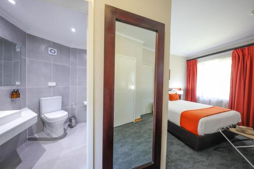Koupelna v ubytování Cresta Botsalo Hotel