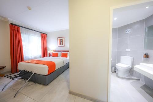 Koupelna v ubytování Cresta Botsalo Hotel