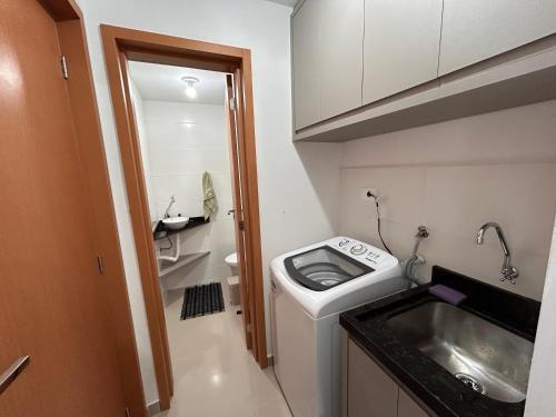 Dapur atau dapur kecil di Paraíso Caravelas