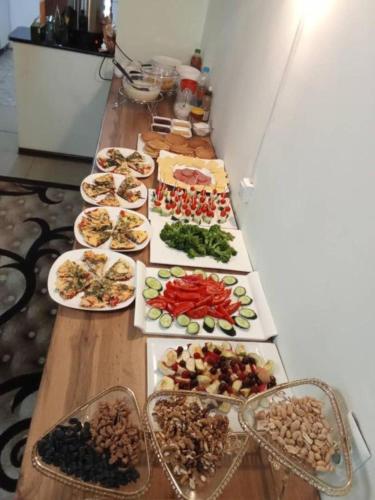 Mad på bed and breakfast-stedet eller i nærheden