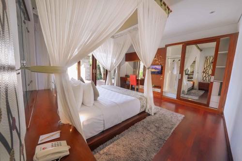 Katil atau katil-katil dalam bilik di The Kasih Villas & Spa
