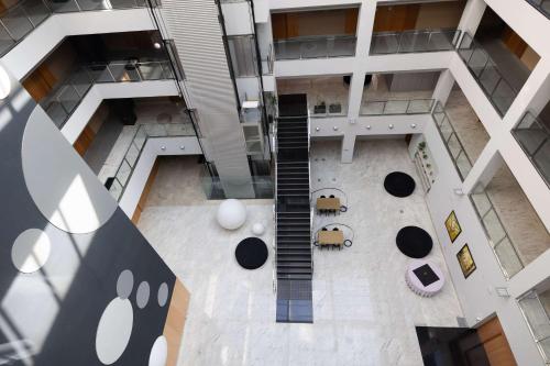Χώρος καθιστικού στο Hotel Ciudad de Ponferrada, Ascend Hotel Collection