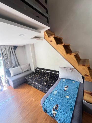 Posezení v ubytování Lexon- Marx Condotel