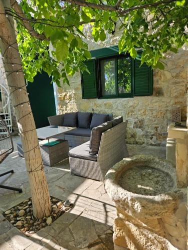 Un lugar para sentarse en The Fig Tree House