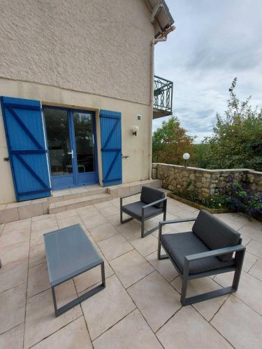 Μπαλκόνι ή βεράντα στο Casa Azul