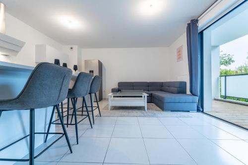 Χώρος καθιστικού στο Appartement idéalement situé