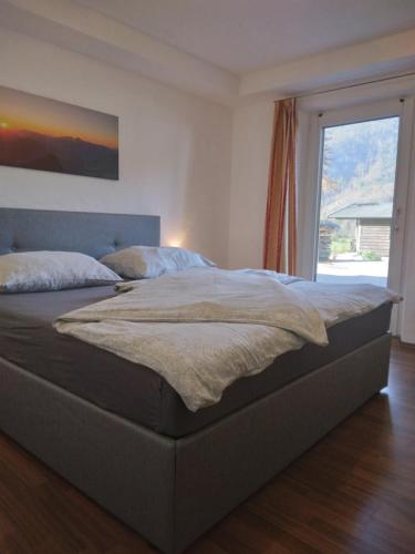 Posteľ alebo postele v izbe v ubytovaní Ferienwohnung Anton