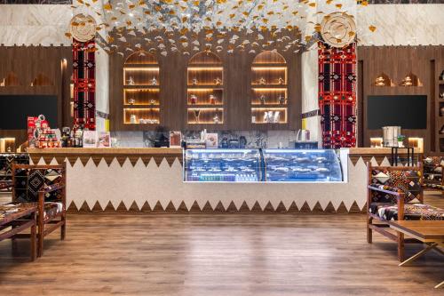 Lounge atau bar di Alayam Elite Hotel