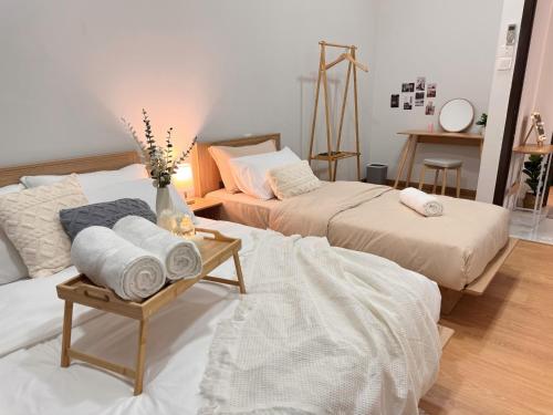 Country Garden Danga Bay By Minshukuにあるベッド