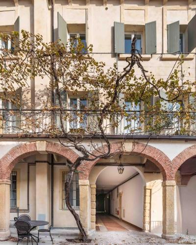 Μπαλκόνι ή βεράντα στο Limehome Verona La Vigna in Città