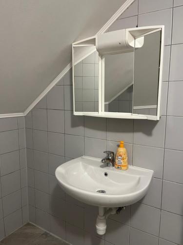 Ένα μπάνιο στο Prenočišče Buco